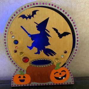 ⭐️Hand Painted Halloween Nightlight